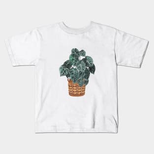 Anthurium Potted Plants Kids T-Shirt